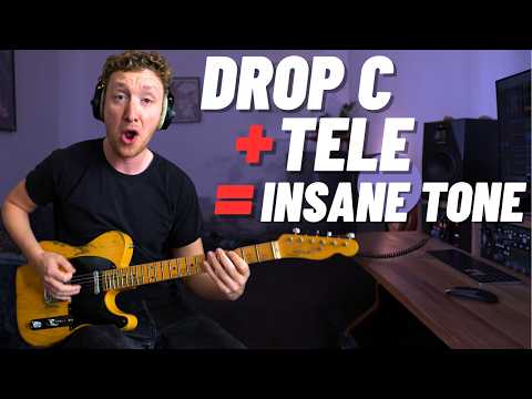 I Tried Drop C on a regular Telecaster & It Sounds INSANE