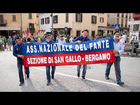 San Giovanni Bianco, il raduno provinciale dei fanti - 8 giugno 2025