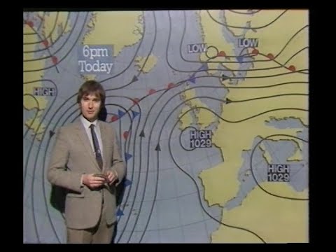 BBC1 Continuity | News Headlines | Weatherman | Closedown | 9th March 1983