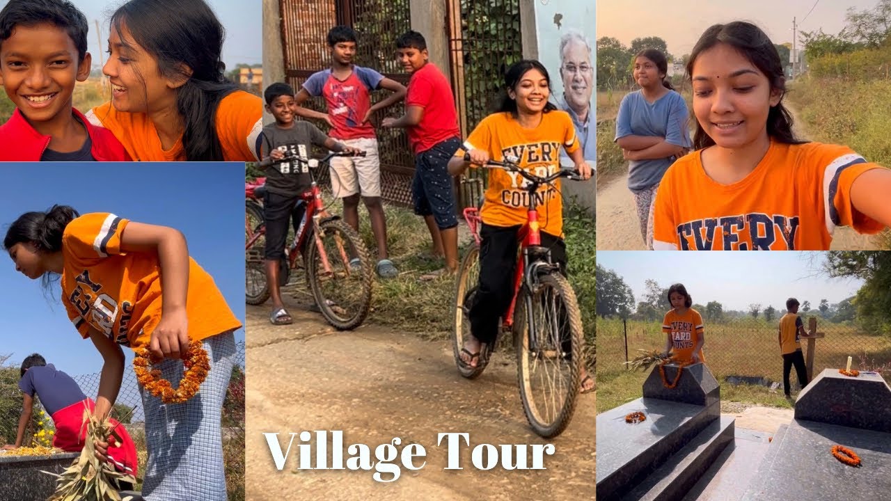 VILLAGE Tour with my cute subscribers 😍 | Cycle chalane nhi ata😂