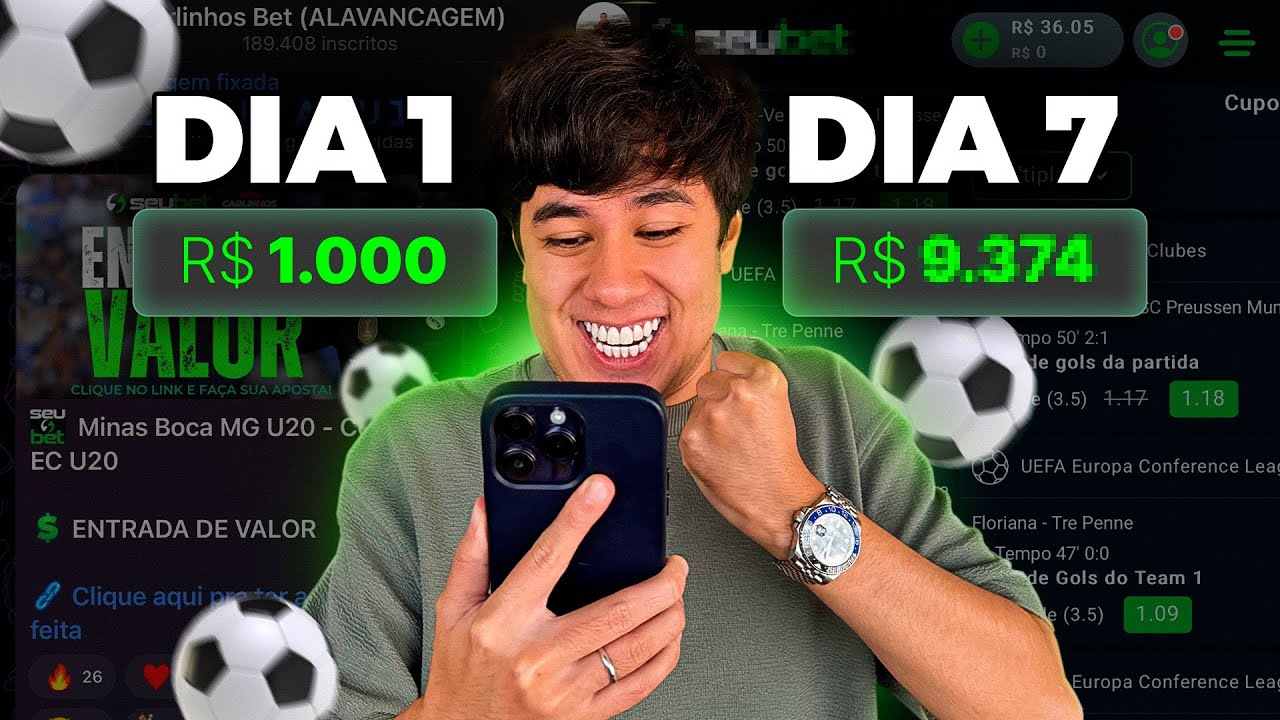 TESTEI GRUPO VIP DE APOSTAS ESPORTIVAS DURANTE 7 DIAS! GANHEI MUITO DINHEIRO?