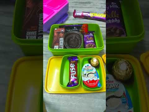 Dairy Milk chocolate lunch box #shorts #youtubefeed #tiffin#lunchboxideas#dairymilk#ashortaday#lunch