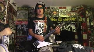 The Casualties- Feed Off Fear (Guitar Cover) By Rodo Acidez