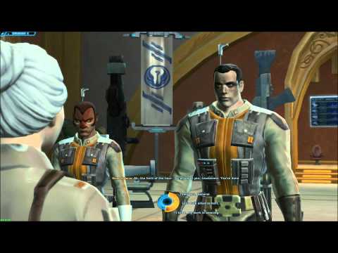 SWTOR TR Coruscant Class Quest - Assault on the Works