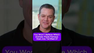 Download lagu You Won't Believe Which Animals These Famous Stars Are Terrified Of #hollywood #movie #shorts #fyp mp3