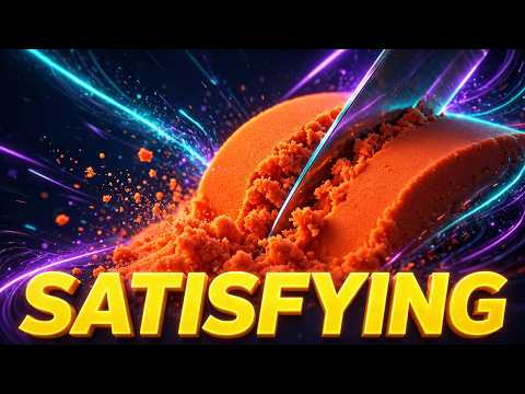 Oddly Satisfying Kinetic Sand ASMR Compilation