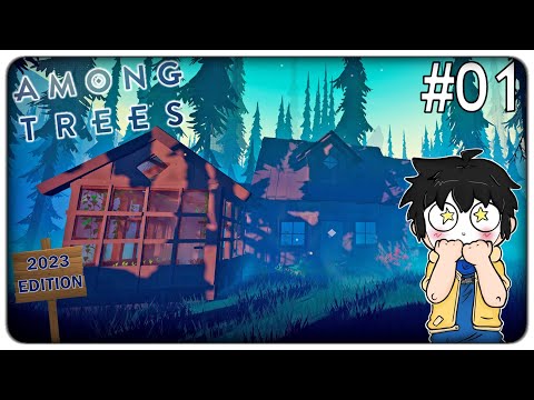 IMPARIAMO A SOPRAVVIVERE DISPERSI IN UNA FANTASTICA FORESTA | Among Trees 2023 - ep.01