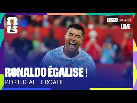LIVE - CRISTIANO RONALDO ÉGALISE POUR LE PORTUGAL !