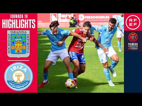 Resumen #PrimeraFederación | SD Tarazona 0-0 UD Ibiza | Jornada 10 | Temporada 2025/26
