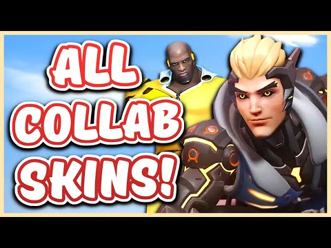 ALL OVERWATCH 2 ONE PUNCH MAN SKINS (Genos Genji, Kiriko Terrible Tornado, AND MORE!)