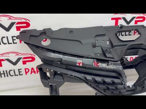 For Renault Clio 2019- Front Bumper Main Grille Center Section video
