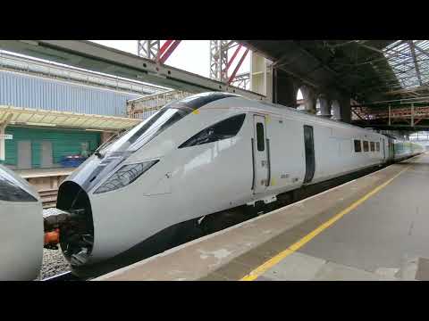 On test! Avanti West Coast brand new Class 805003+805001 at Chester