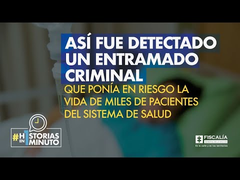 Así detectaron un entramado criminal que ponía en riesgo la vida de pacientes del sistema de salud