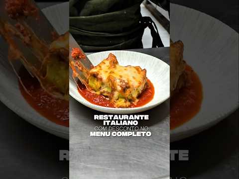 Achadinho bom demais pra guardar só pra mim! #ComidaItaliana #RestaurantWeek #saopaulorestaurantweek
