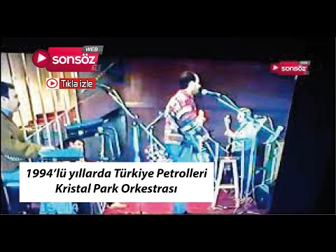 1994’lü yıllarda Türkiye Petrolleri Kristal Park Orkestrası