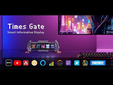 Đồng hồ Divoom Times Gate | Đồng hồ thông minh Pixel art