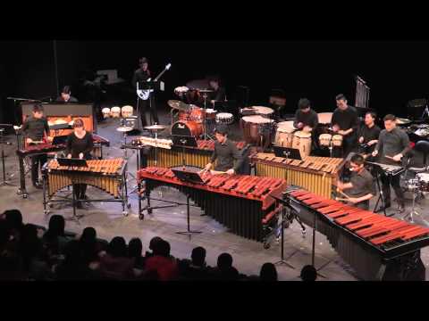 HKBU Percussion Ensemble Annual Concert 2015: Copacabana - B. Manilow, J. Feldman & B. Sussman