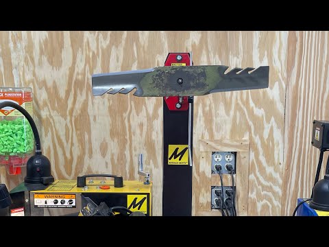 Balancing A Lawnmower Blade..HOW TO & WHY!  [EASY DIY]