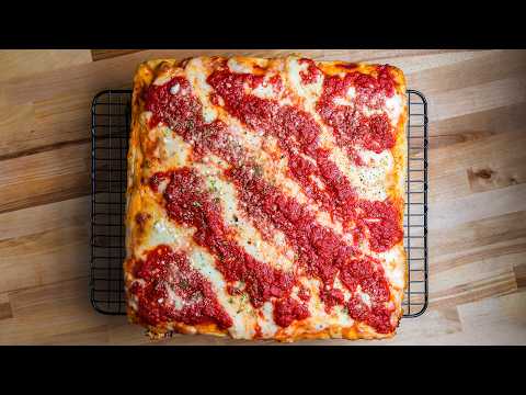 How To Make Perfect NY Sicilian Pizza in a Home Oven