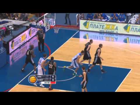2013-11-11. Единая Лига ВТБ. Енисей - Донецк (Enisey - Donetsk)