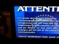 Opening To The Ten Commandments 1993 VHS 1995 Reprint French Copy Malofilm Print