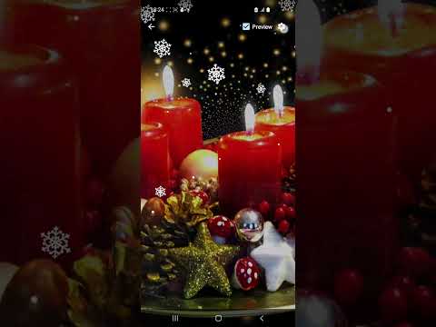 Christmas Night Live Wallpaper video thumbnail