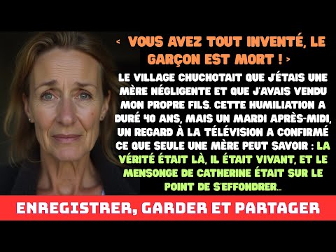 HISTOIRE VRAIE Mon Fils a Disparu  J'ai Reconnu Son Regard à la Télé