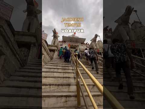Jagdish Temple Udaipur 😇🙏 Udaipur Tourist places 😱🤩 #shorts #udaipur #temple