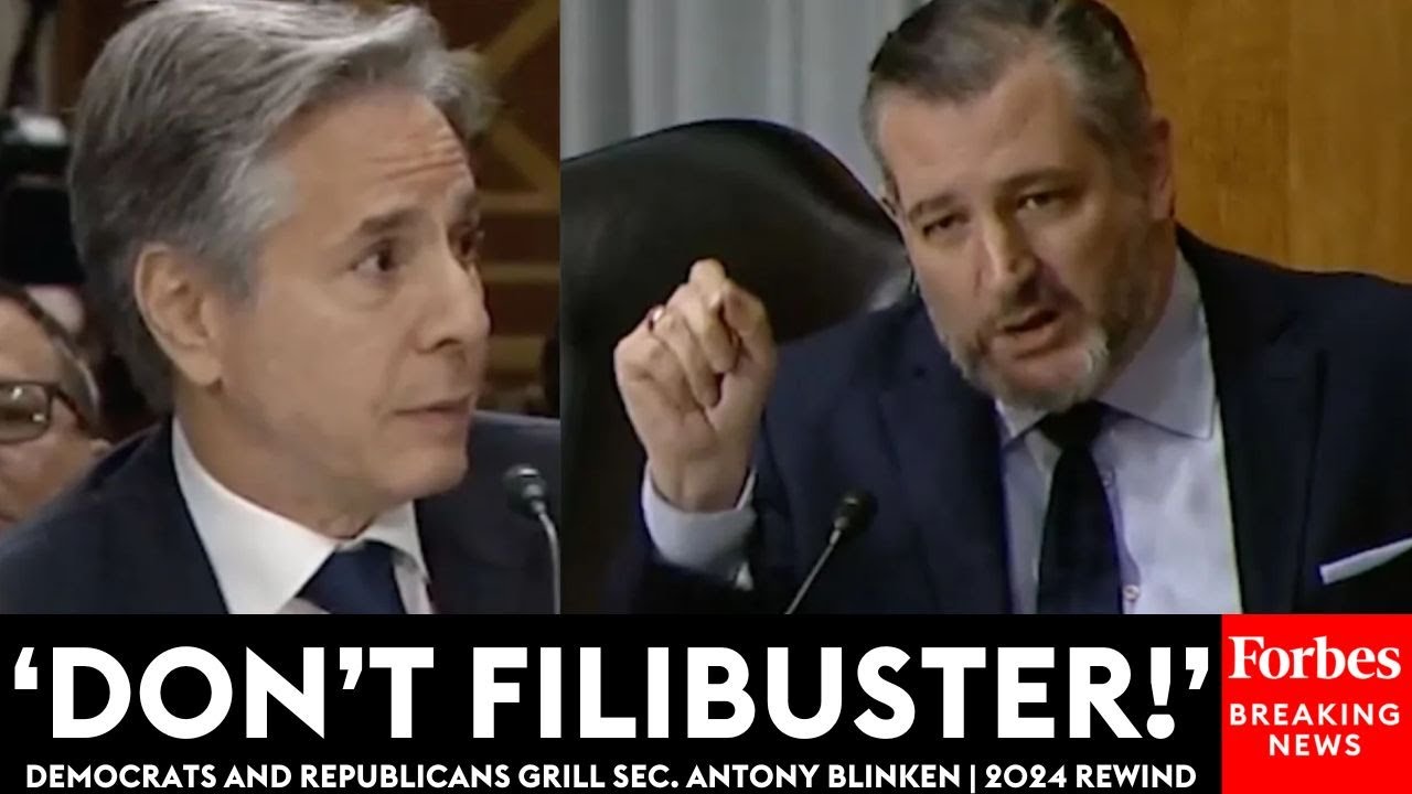 SUPERCUT: Republicans And Democrats Grill Antony Blinken During Hearings | 2024 Rewind