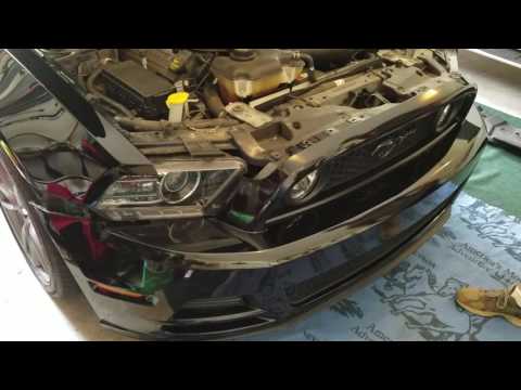 Raxiom Halo Fog Lights 2013 Mustang GT Install 1 of 2