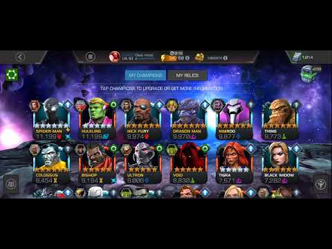 My first 6 Star champion Rank 3 upgrade | Marvel contest of champions | mcoc