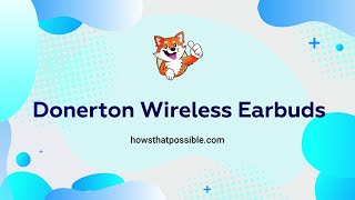 Donerton Wireless IP7 Waterproof Bluetooth Earbuds