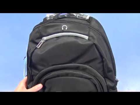 Рюкзак для ноутбука Sumdex PON 389BK распаковка