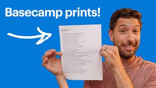 Print any page in Basecamp