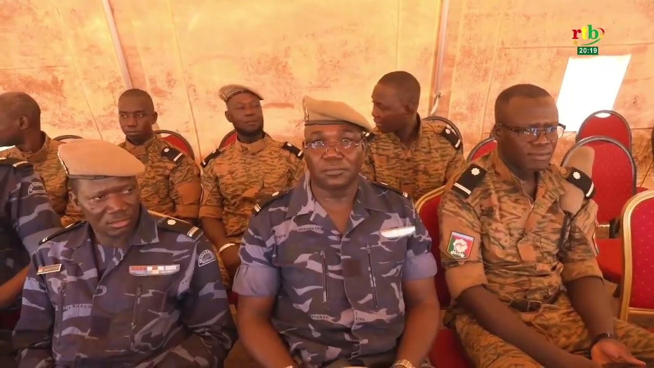 Installation du nouveau commandant de la Quatrième Légion de Gendarmerie à Dori