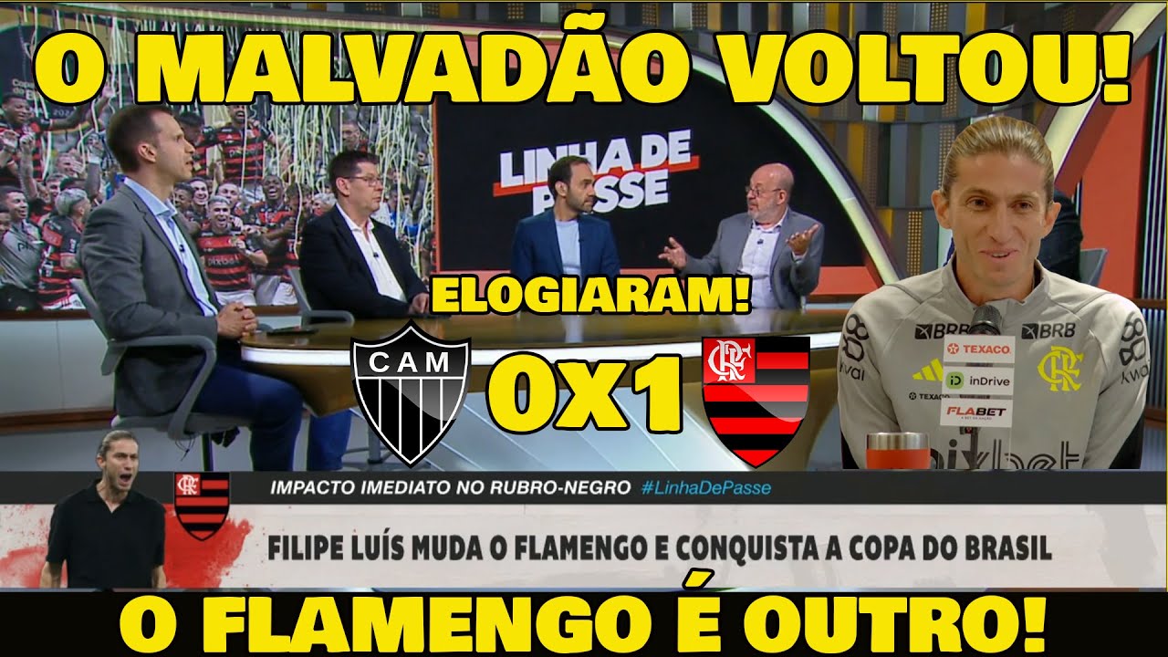 IMPRENSA EXALTA "FLAMENGO DE FILIPE LUÍS" CAMPEÃO DA COPA DO BRASIL! "ELE É BOM DEMAIS"
