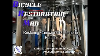 Restoring Campagnolo Triomphe Pedals