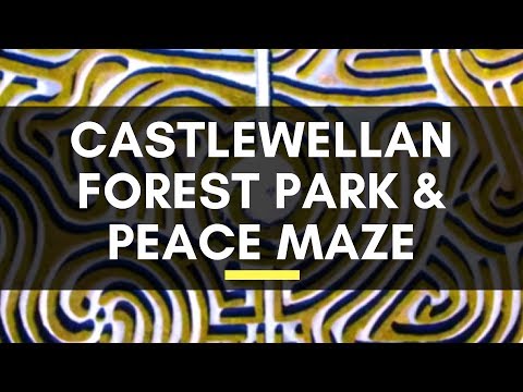 Castlewellan Forest Park & Peace Maze; Lake, Castle & Walks, Video