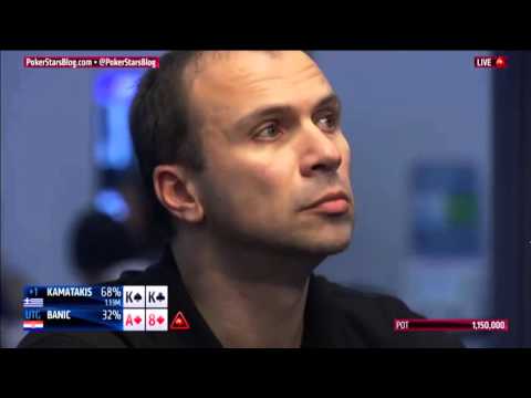 Kamatakis Vs Banic Final Table EPT DUBLIN Main Event