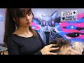 Barber Shop ASMR Beautiful Lady And Relaxing Massage Service From UMAY