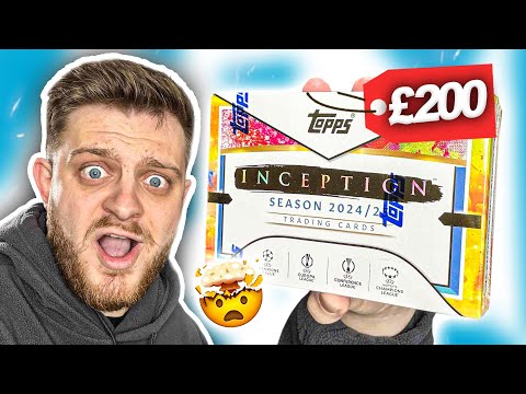 Ich habe eine 200-Pfund-Box mit TOPPS UCC INCEPTION 2024/25 geöffnet! (Super Autogrammkarte gezog...