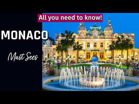 [4k] Monaco travel guide 2025 | Monte Carlo must see | Monaco in one day | what to do in Monaco