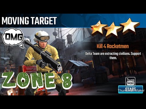 Moving Target, Sniper Strike special ops mission #6- Nuclear Winter (rifle/zone 8)