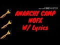 NOFX- Anarchy camp w/ lyrics