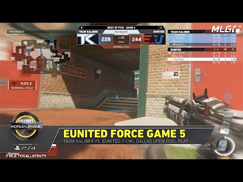 EUnited Force Game 5 vs Team Kaliber - #CWLDallas Open