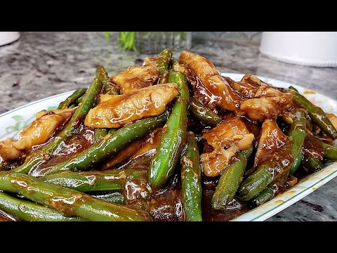 Chicken Stir Fry with Fresh Green Beans