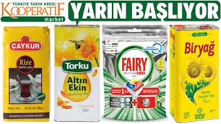 TARIM KREDİ'DE YARIN || 25 EKİM 2026 KATALOĞU || YAĞ ŞEKER YUMURTA FİYATLARI