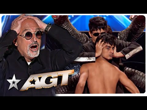 OMG HIS NECK! Dance Crew From India Leave The Judges IN SHOCK on America's Got Talent 2025!