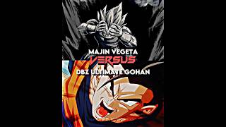 Majin Vegeta vs Ultimate Gohan #edit #shorts #viral #vs #show #goku #dragonball #tv #gohan #majin