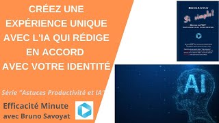 Créez une expérience unique avec l'IA qui rédige en accord avec votre identité